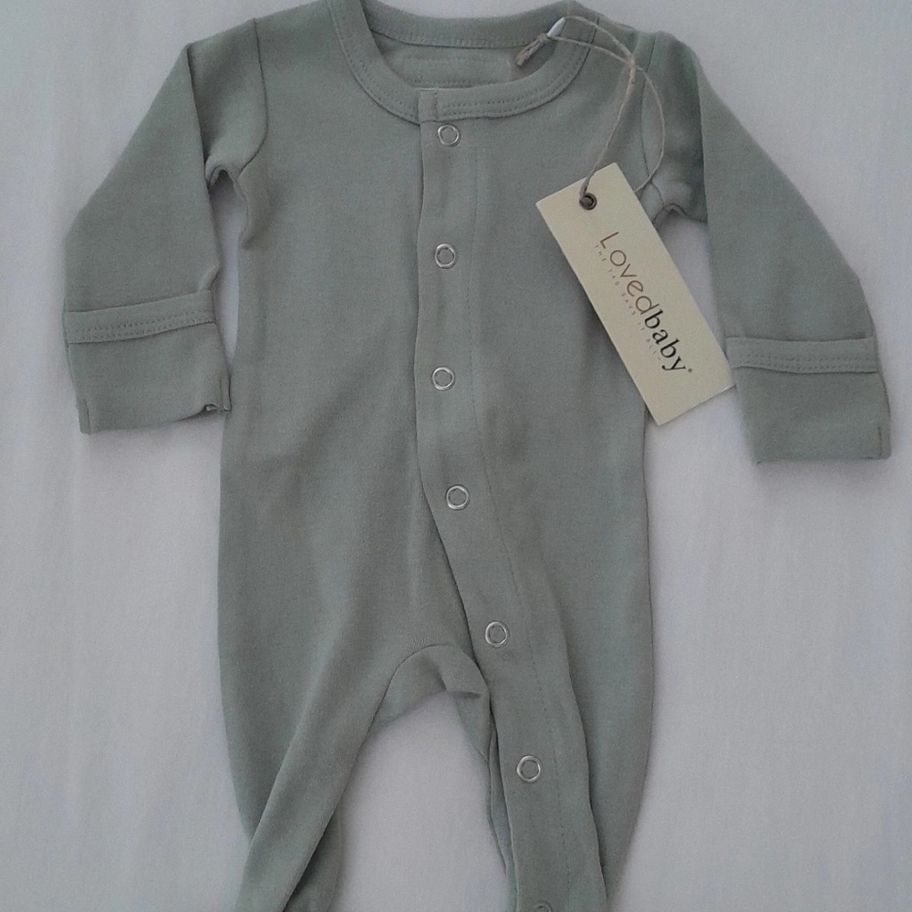 L’oved Baby footed snap on